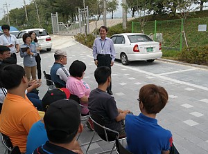 직업훈련반 원예활동 "해밀 뜨락농장" 개소식