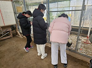 성인능력개발지원팀 직업훈련생 에코팜 체험