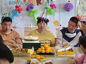 11월 생일파티 진행