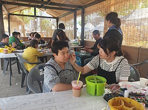 5월 음성품바축제장 체험 실시